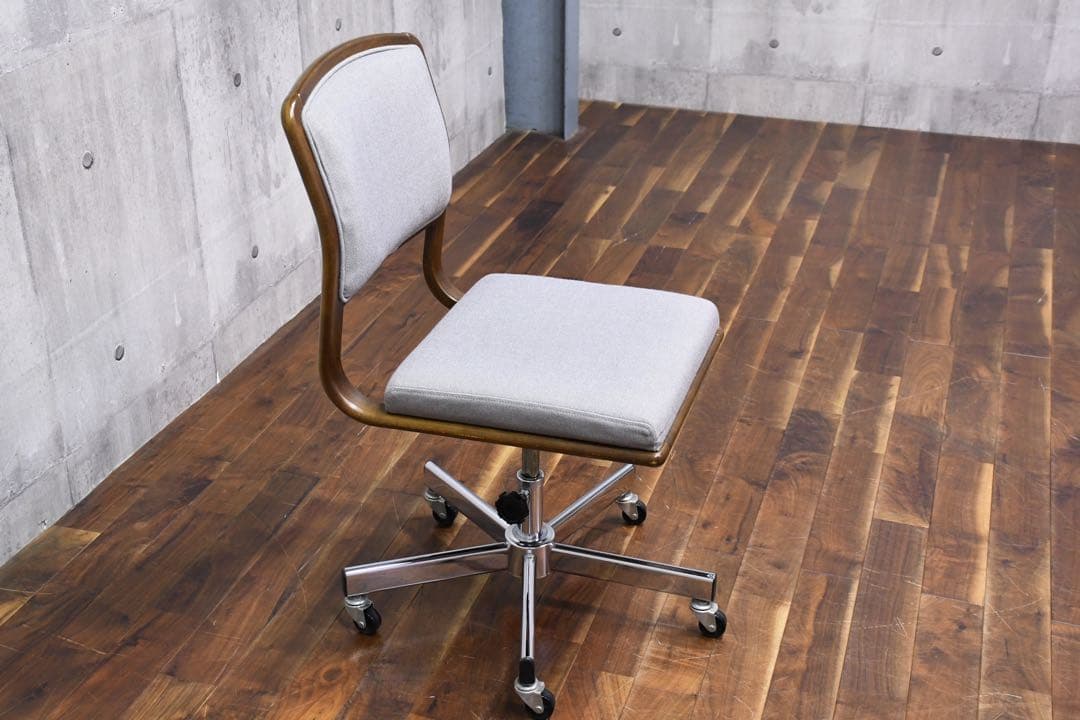 DIC121 カリモク デスクチェア 昇降 回転 キャスターチェア 書斎椅子