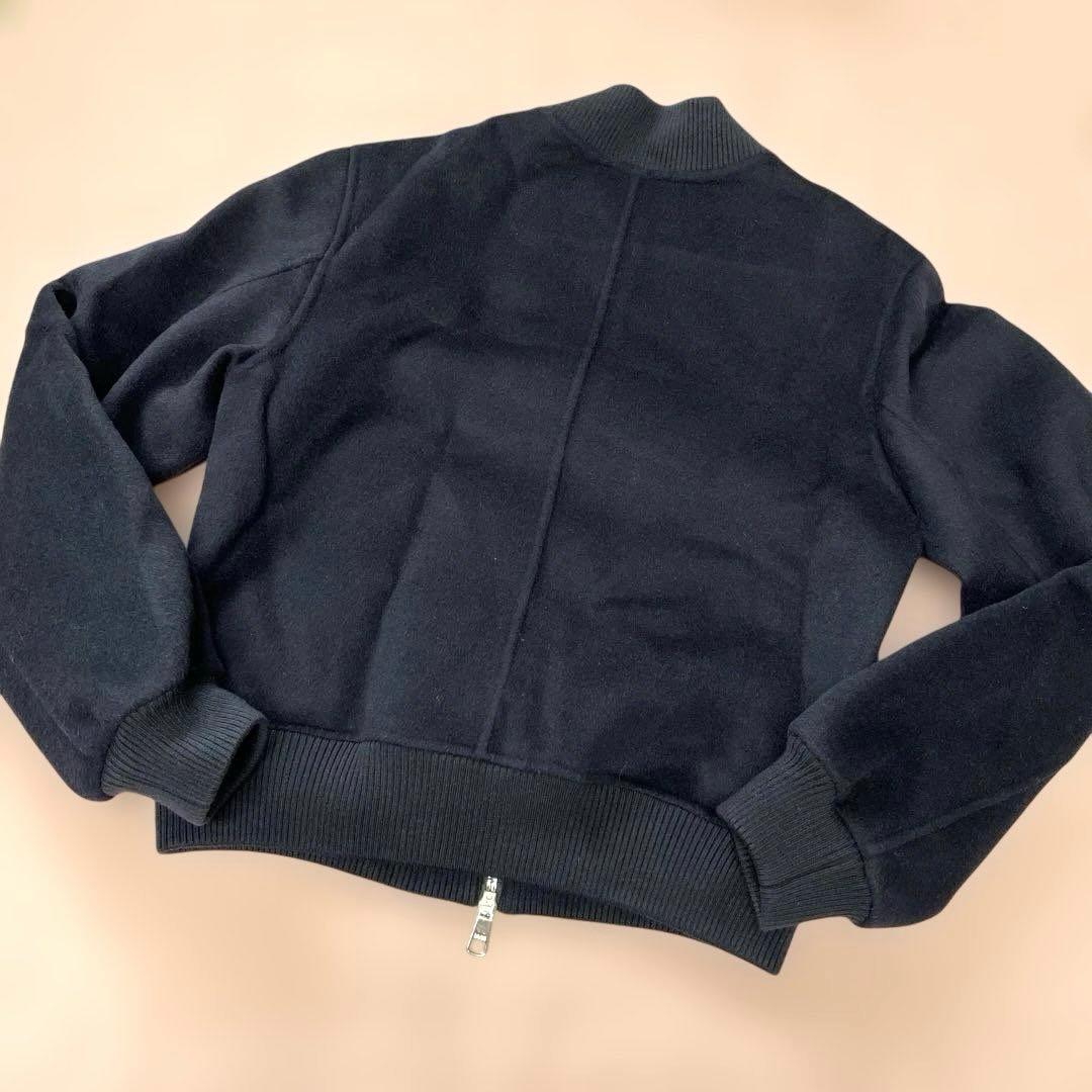 HUGOBOSS ヒューゴボス ネイビー ウールジップアップ ジャケット S秋冬