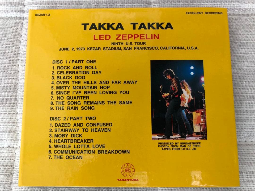 洋楽 LED ZEPPELIN TAKKA TAKKA
