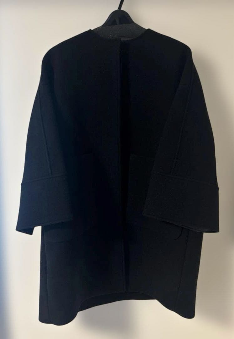 【新品】yori ウールノーカラーコート