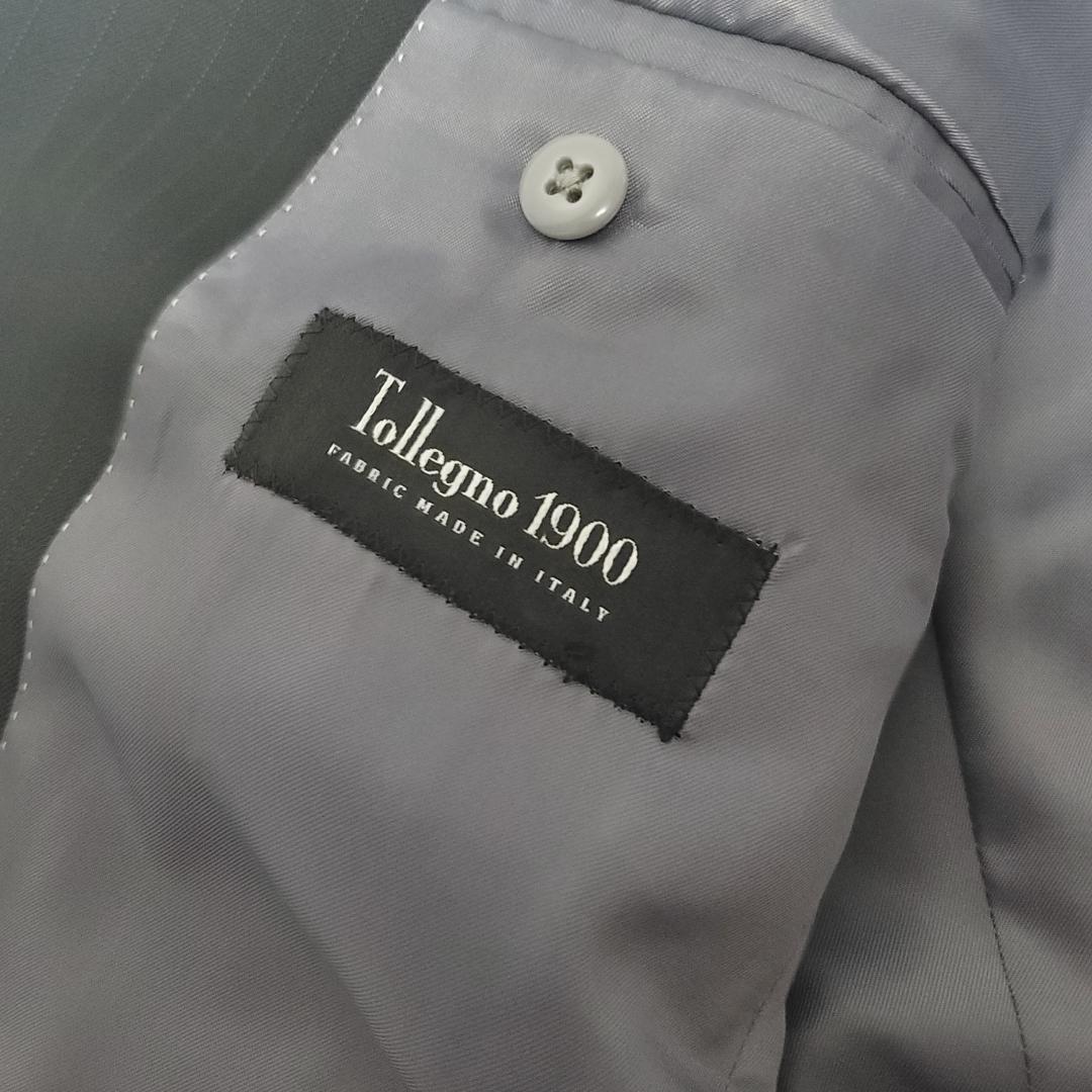 スーツ Tollegno1900 トレーニョ シャドーストライプ A7