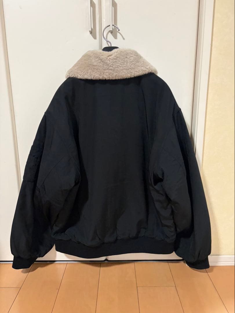 [完売品]bleme 2WAYフライトジャケット L ブラック