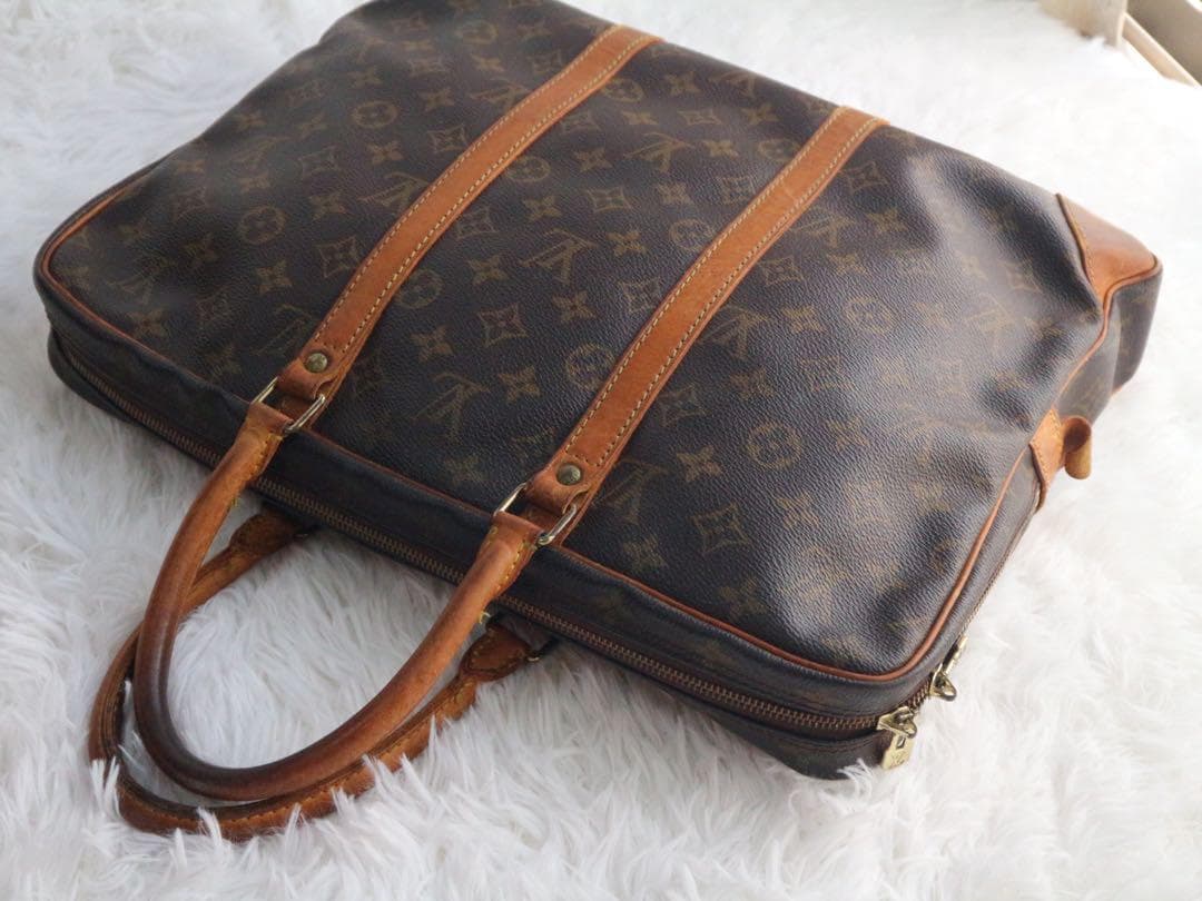 ✨正規品ヴィトンモノグラムポルドキュマンボワヤージュビジネスバッグ