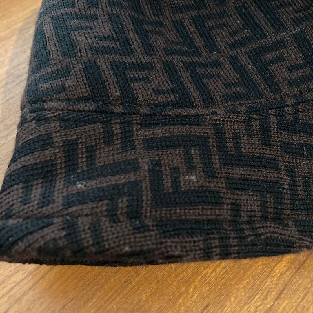 Fendi バケットハット ダークブラウン