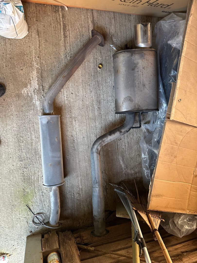 K*u様 チェイサー GX100 TRDマフラー レア？？