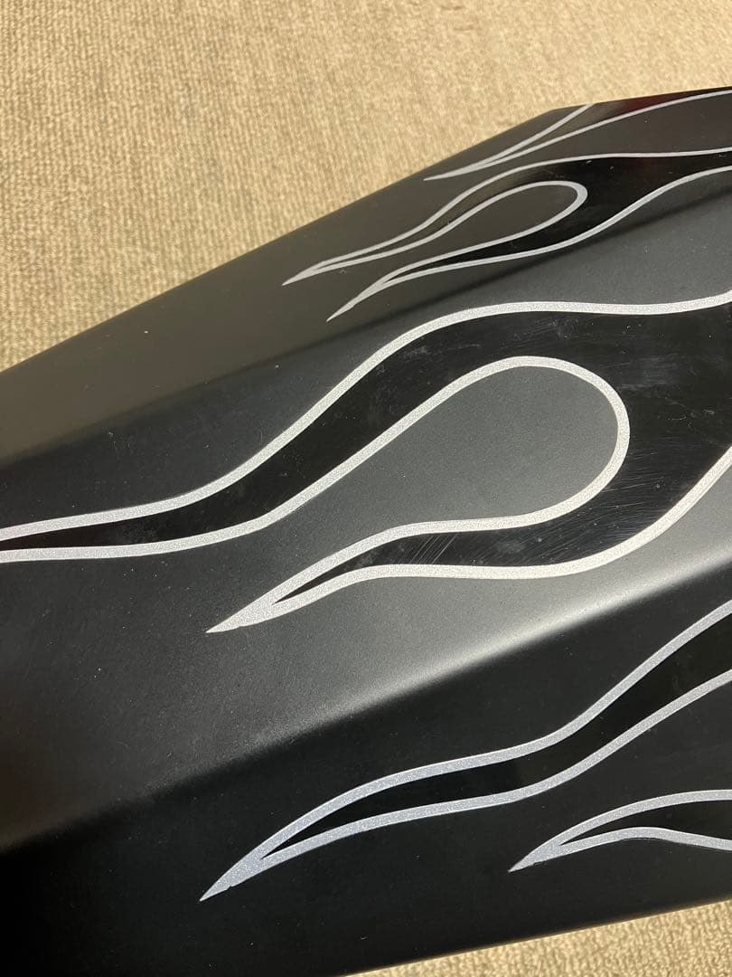 ハーレー　スポーツスター　タンク　インジェクション用　ファイヤーパターン