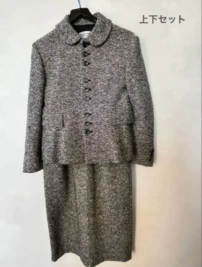 COMME des GARCONSコムデギャルソンのツイードセットアップスーツ