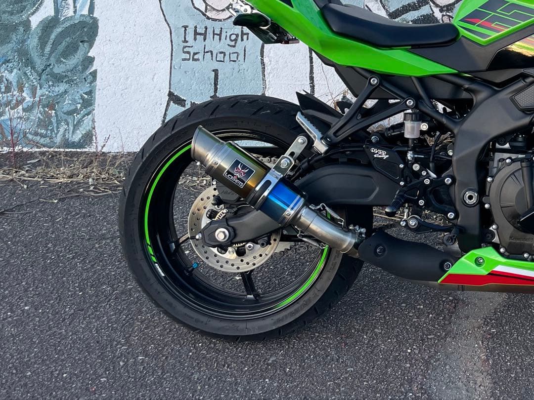 zx25r Lciスリップオンマフラー