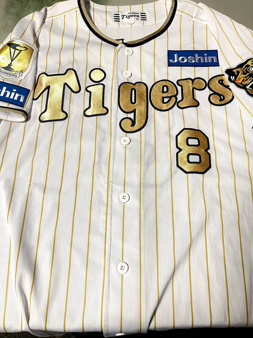 ゆきんこ 阪神タイガース 佐藤輝明 プロコレ風 チャンピオンユニフォーム