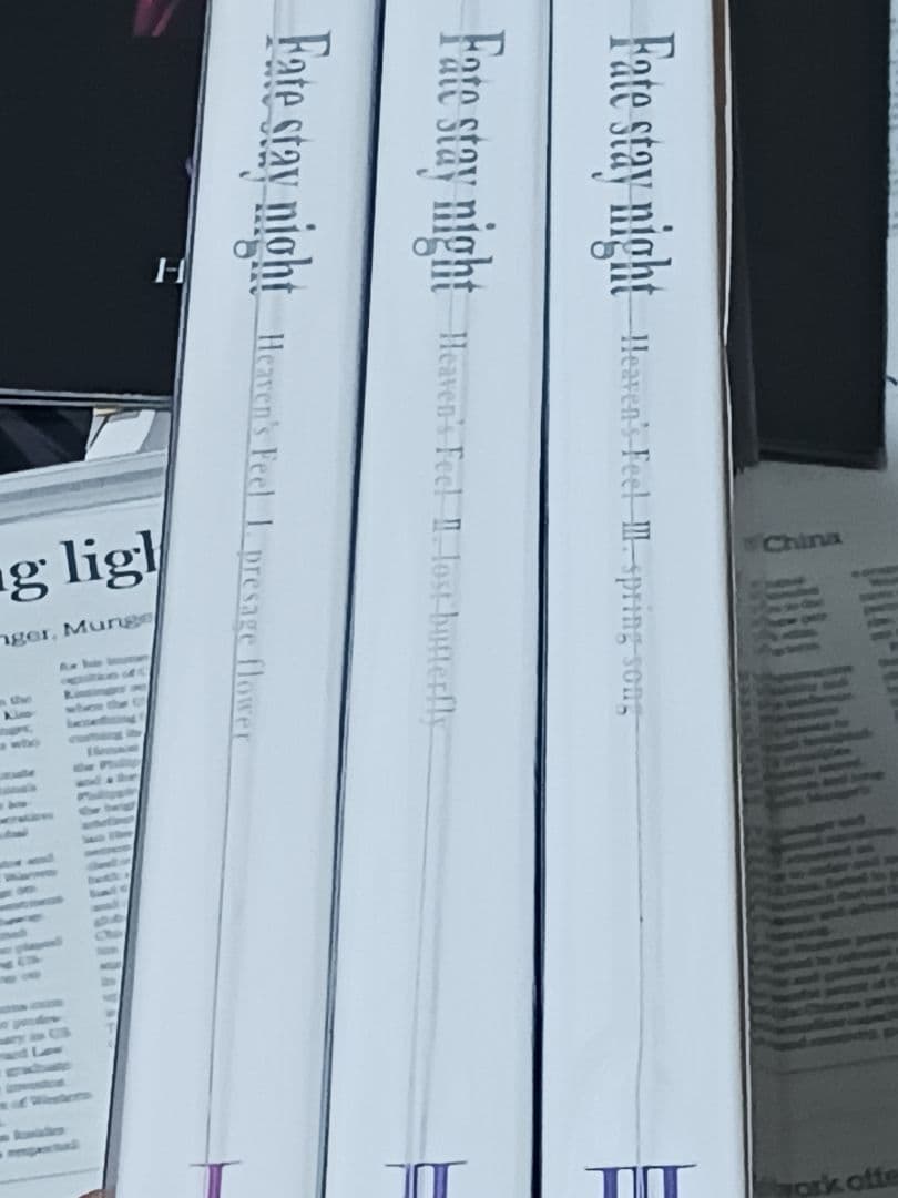 【まとめ売】劇場版Fate　豪華版パンフレットⅠ～Ⅲなど