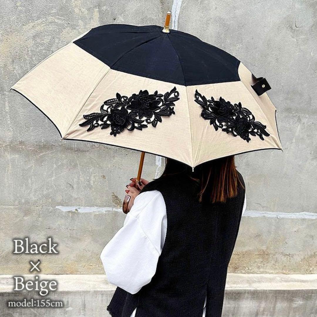 お値下げ　新品　アシーナニューヨーク　日傘　レース　フラワー