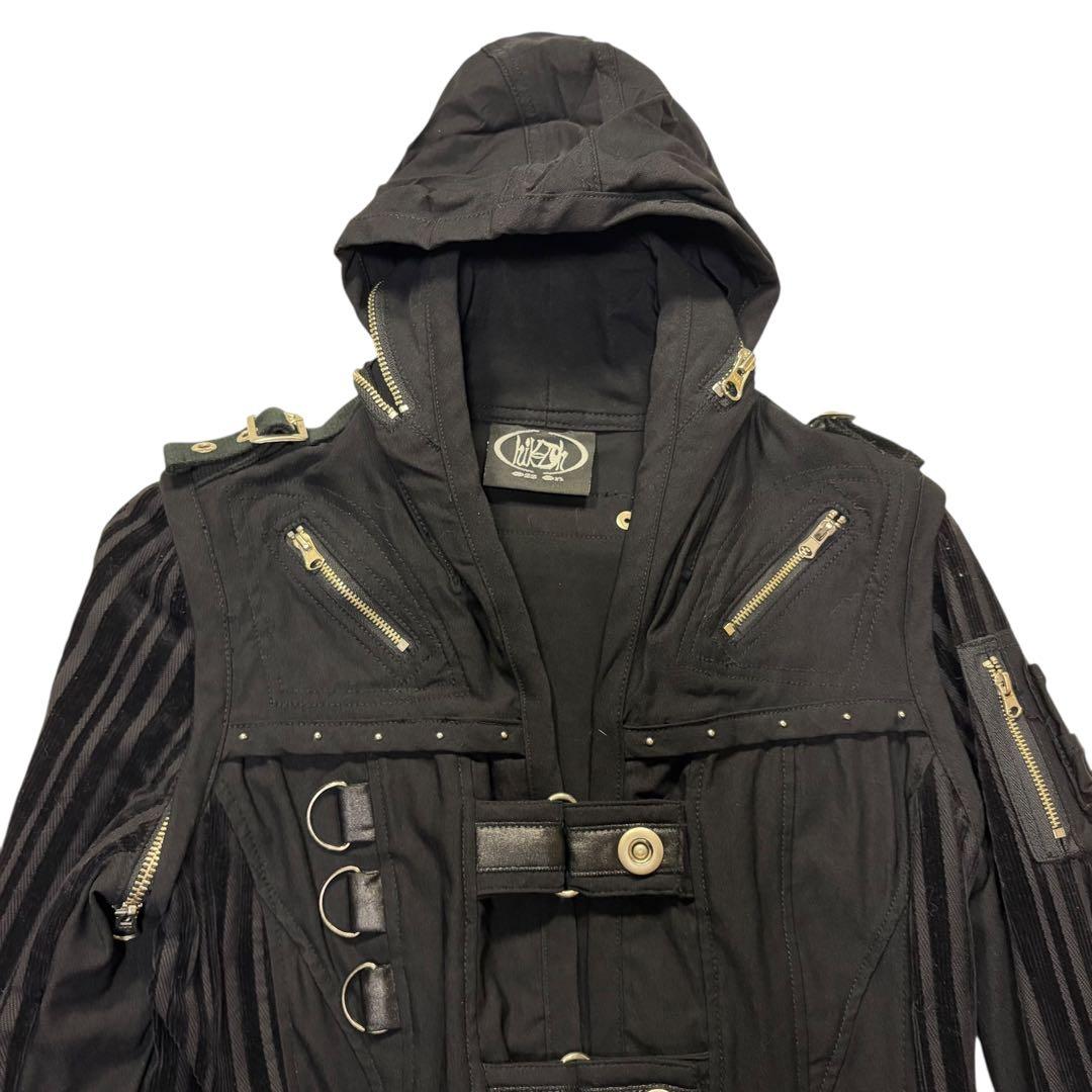 オッズオン ozz on ゴスロリ ジャケット　ブラック　パーカー　　ベスト