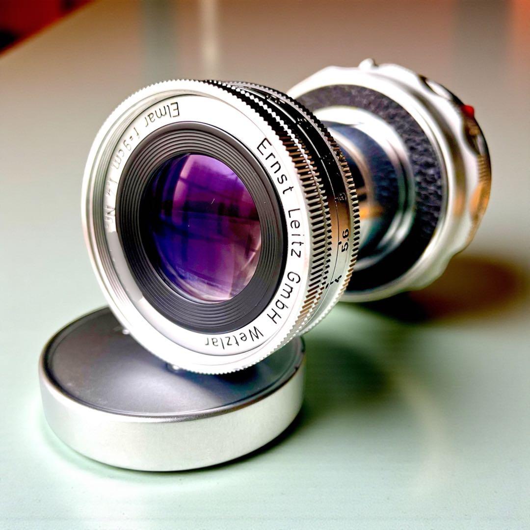 【OH済】Leica Elmar M90mm F4 沈胴　極上美品
