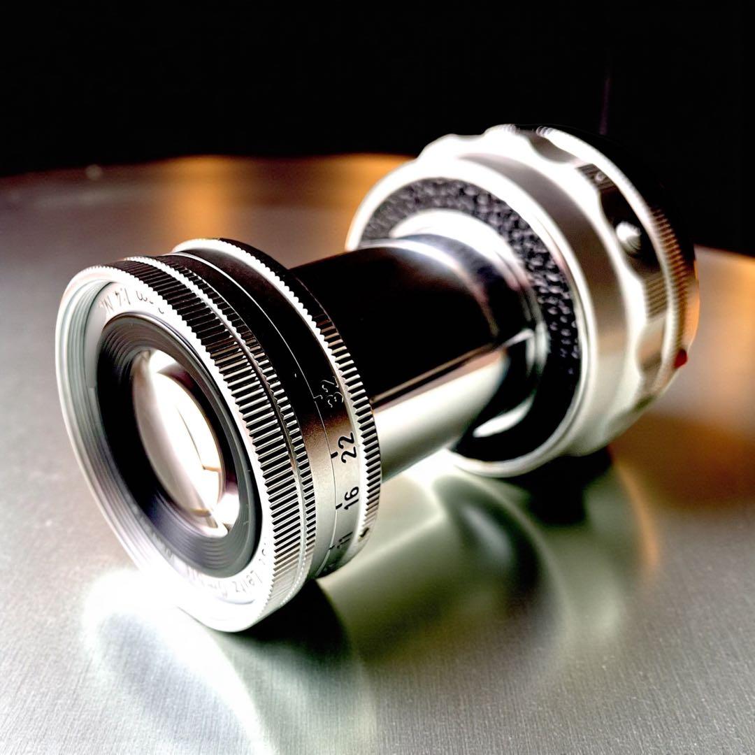 【OH済】Leica Elmar M90mm F4 沈胴　極上美品