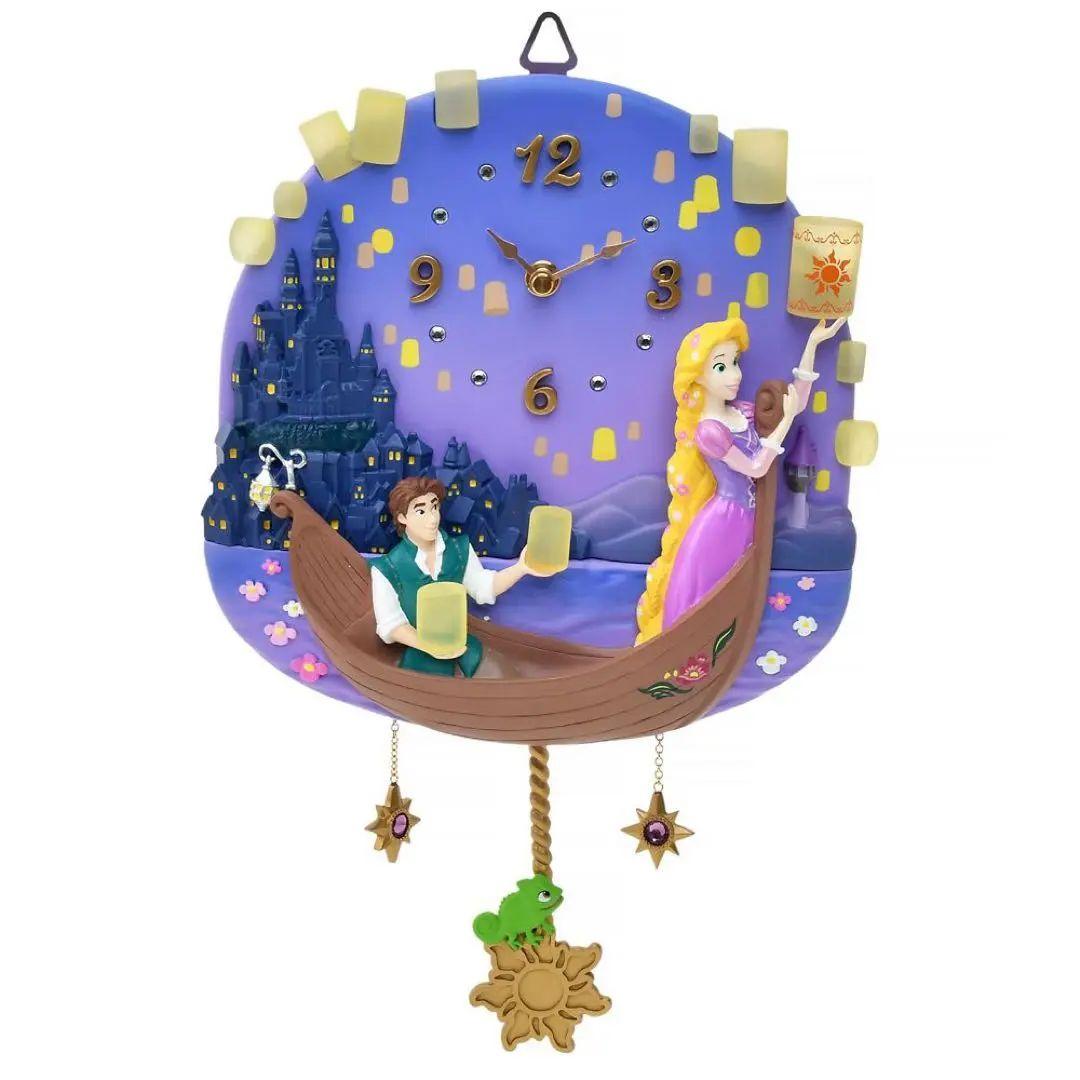 ディズニーストア ラプンツェル 壁掛け時計
