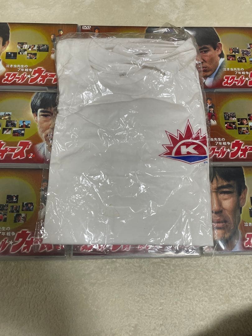スクールウォーズ DVD全9巻セット 初回限定 Ｔシャツ 美品