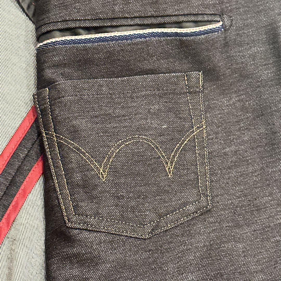 本日発送　コラボ　PSFA EDWIN スーツ デニム　調 セットアップ