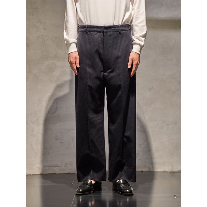 ets.materiaux ceremony pants チャコール