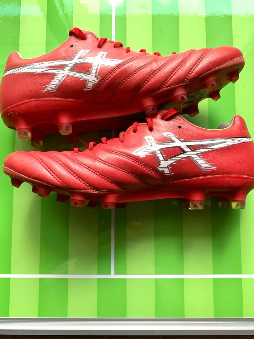 アシックスXFLY Proレッド26.5cm