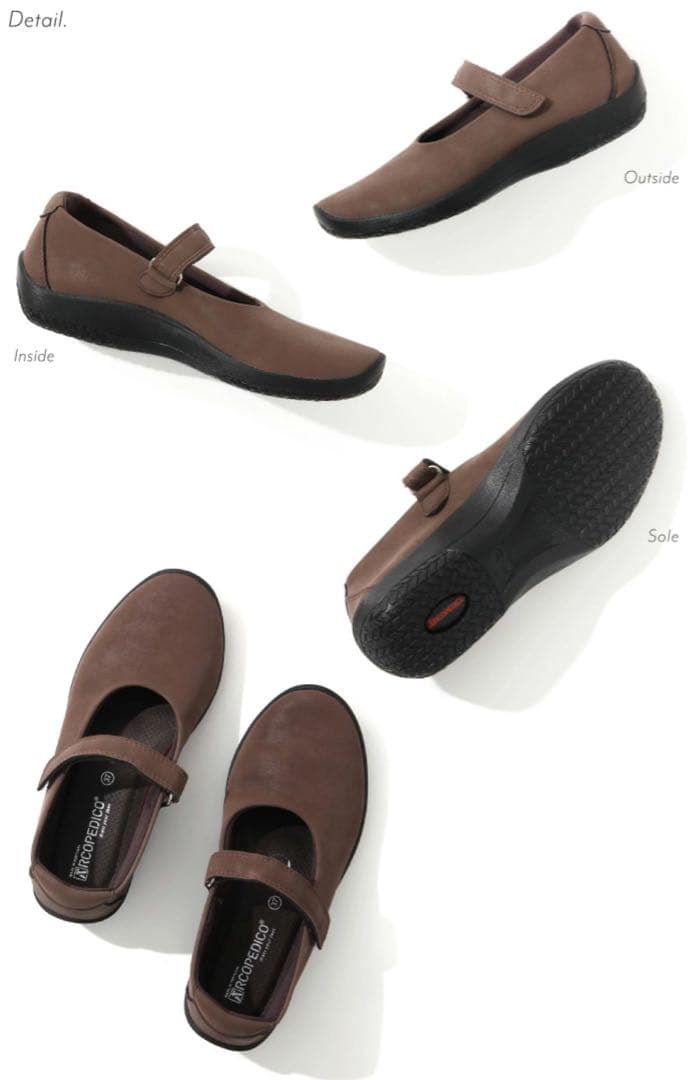 【新品】アルコペディコ ストラップバレリーナ　ファティマ　39 25cm外反母趾