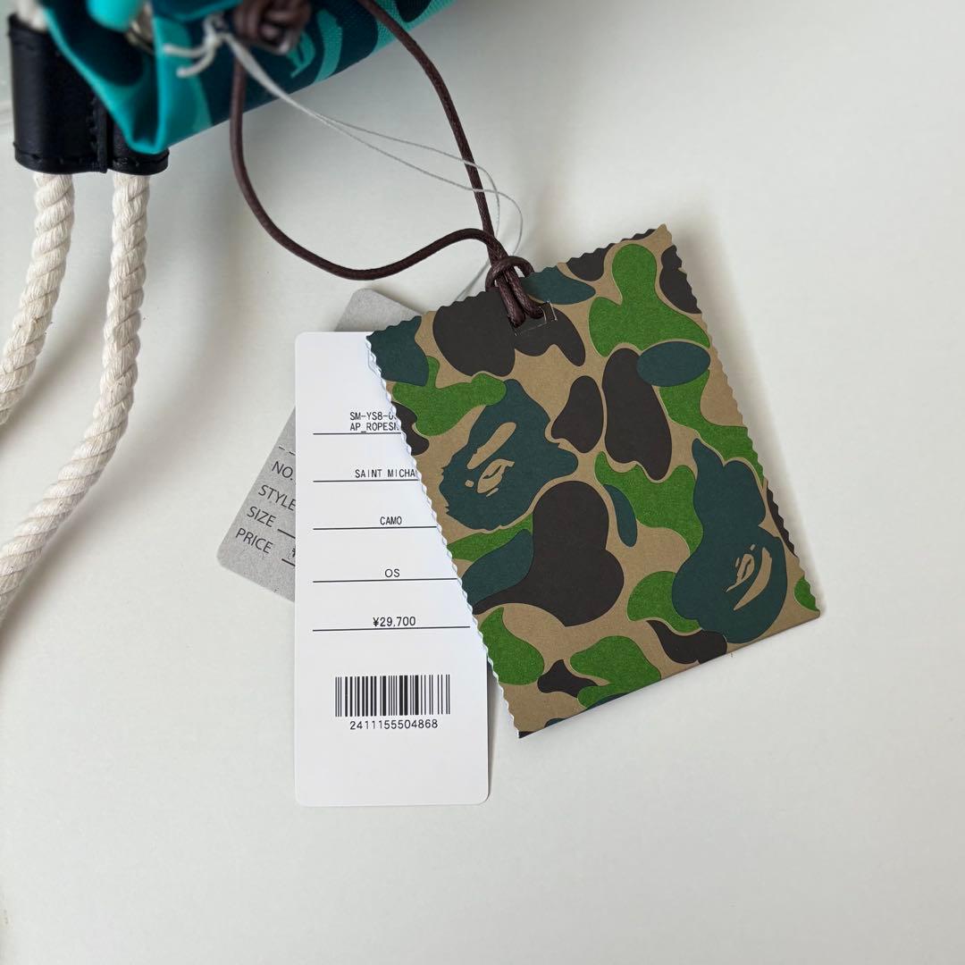 新品‼︎ SAINTMICHAELセントマイケル×APE ロープスナップバッグ