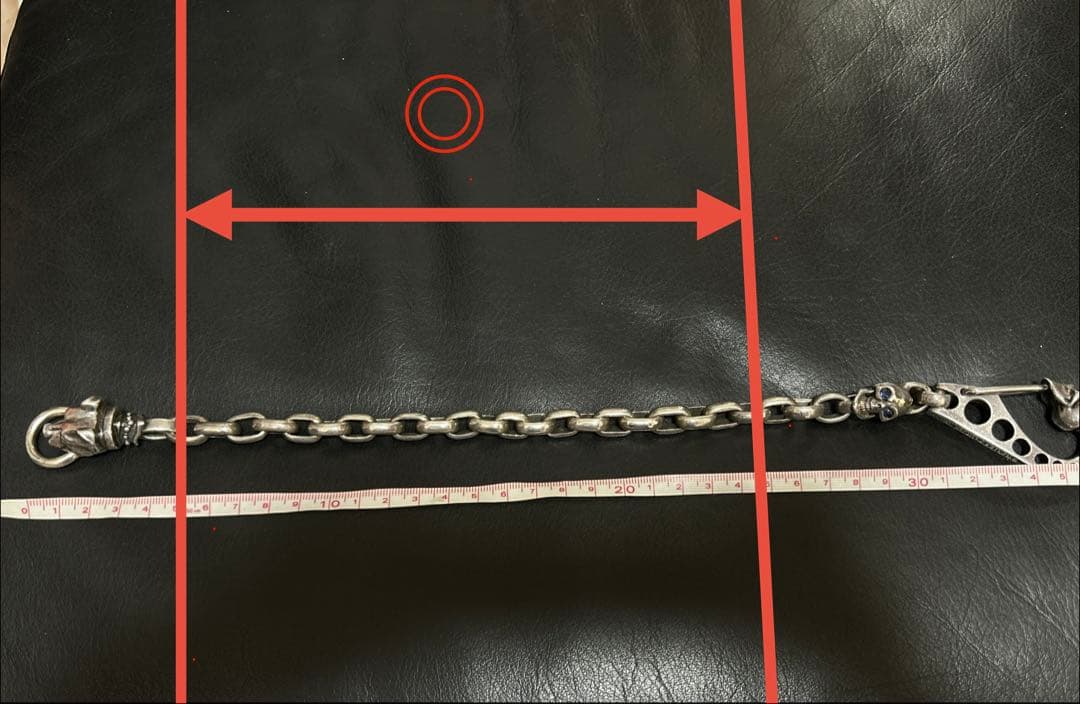 ビルウォールレザー　キーチェーン　ジャンク品