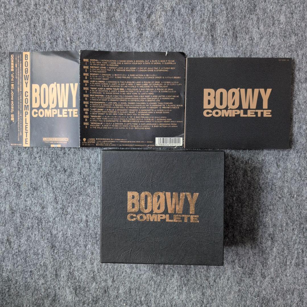 BOOWY COMPLETE BOφWY　コンプリート 　☆極美品☆