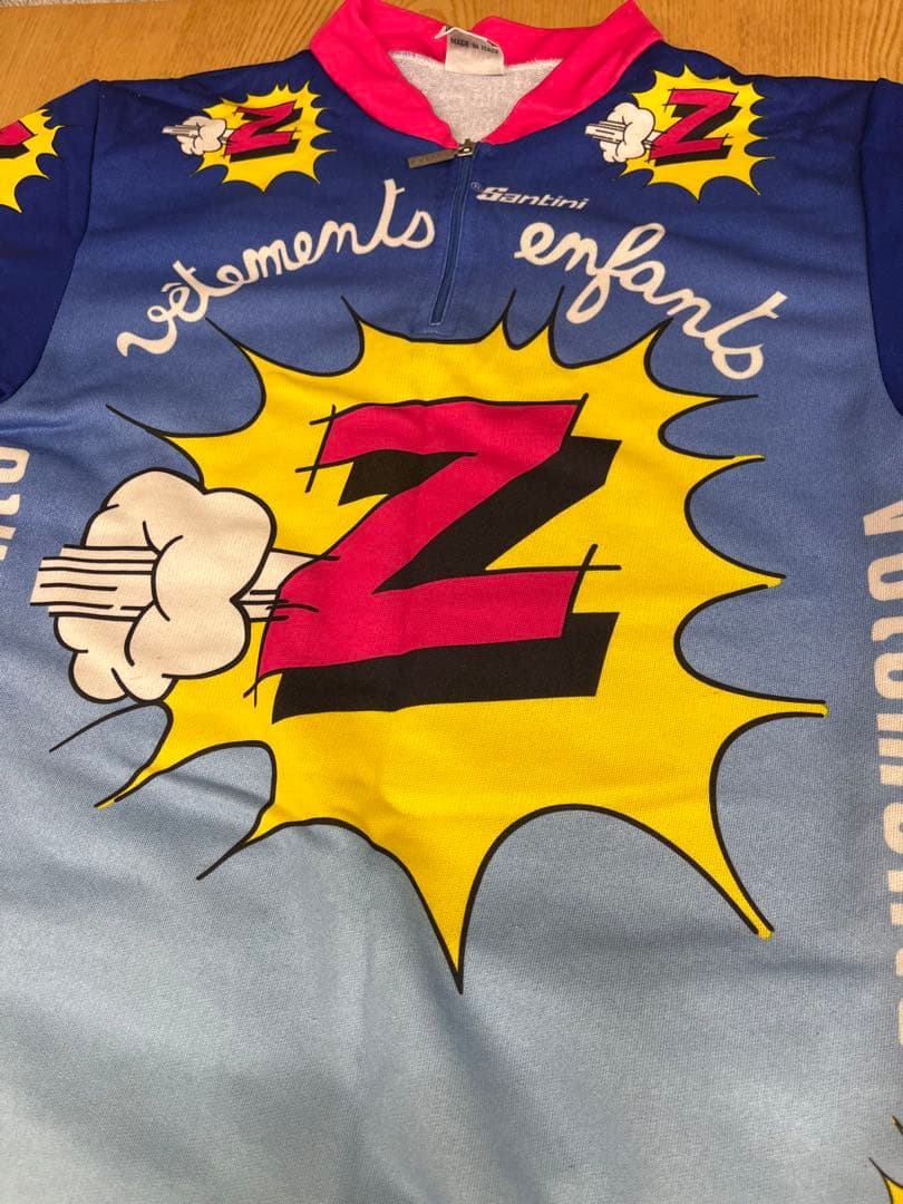 ヴィンテージ Santini Zデザイン サイクルジャージ