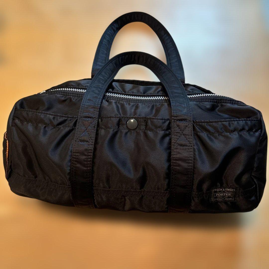 POTER タンカー　ミニボストンバッグ　ミニドラムバッグ