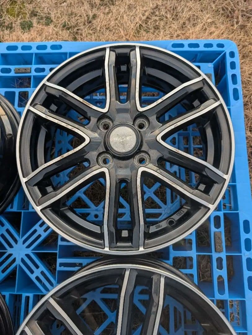 フジコーポレーション SG-E 15inchアルミホイール 軽自動車用4本セット