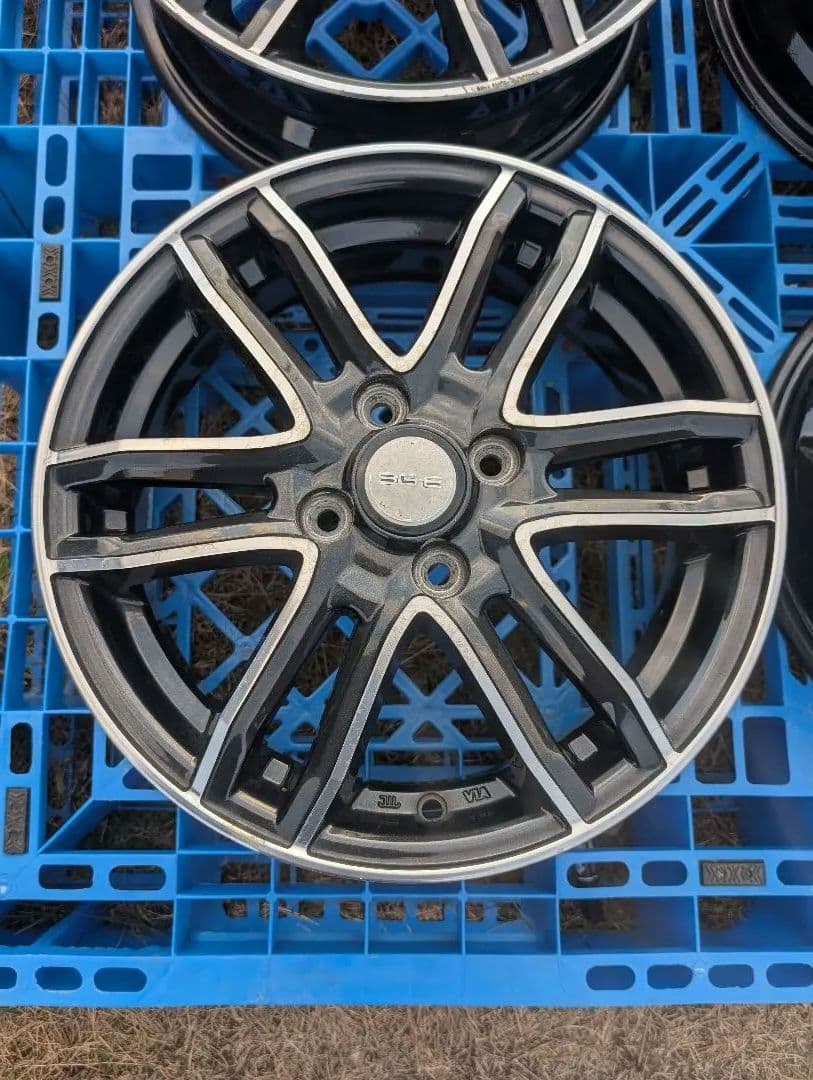 フジコーポレーション SG-E 15inchアルミホイール 軽自動車用4本セット