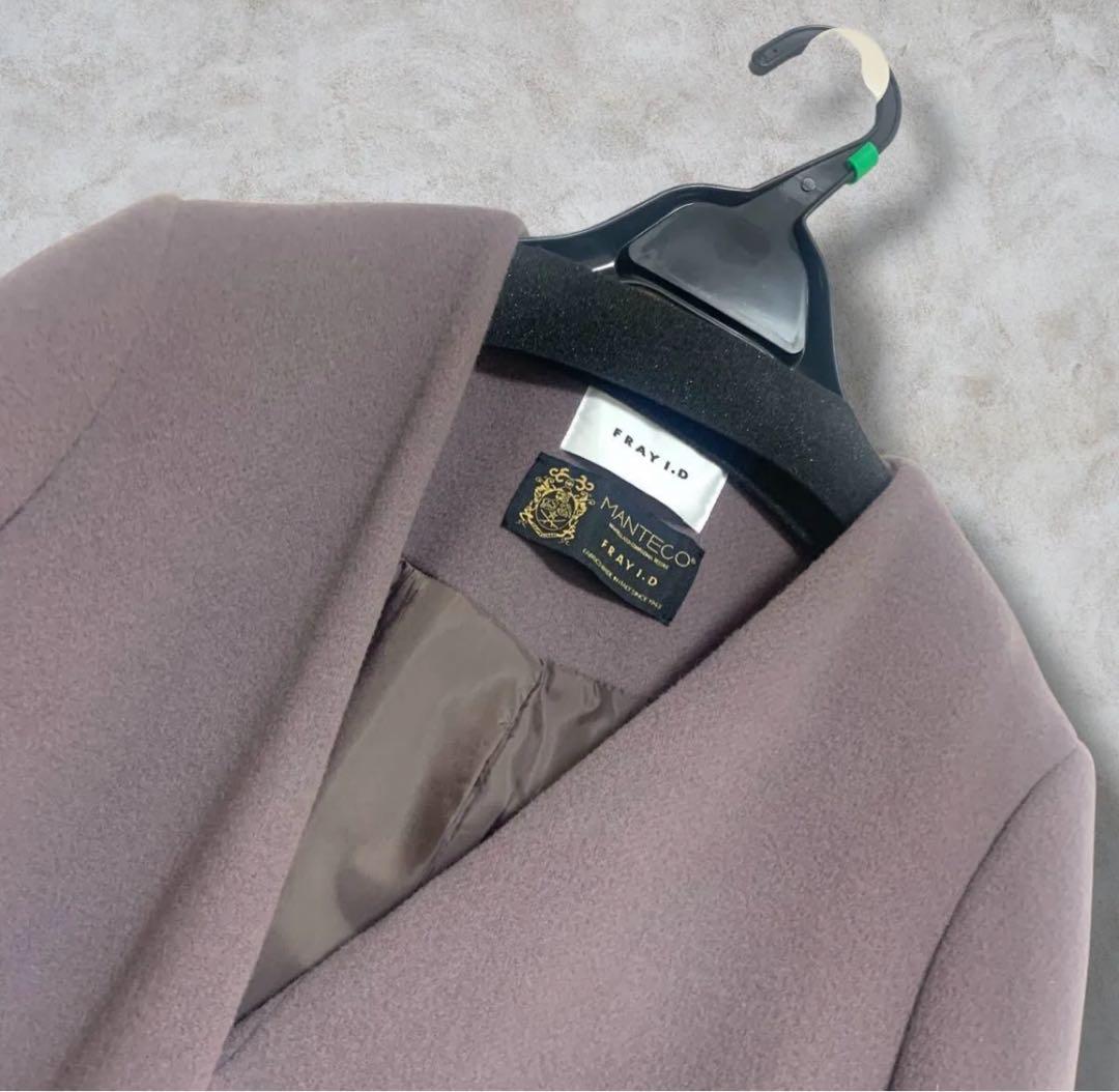 ⭐︎最終値下⭐︎ FRAY.I.D フレイアイディー ノーカラーコート ロング