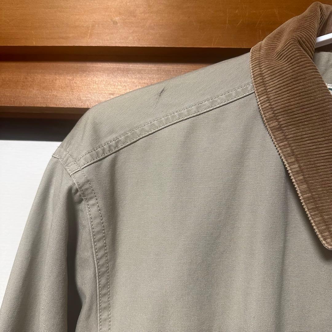 L.L.Bean ハンティングジャケット　カバーオール　襟コーデュロイ　90s