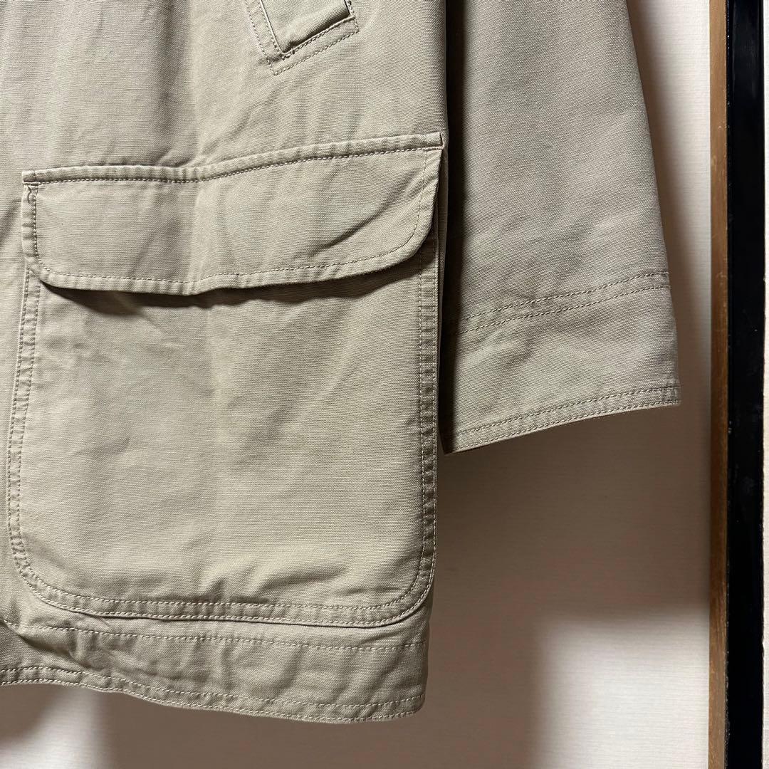 L.L.Bean ハンティングジャケット　カバーオール　襟コーデュロイ　90s