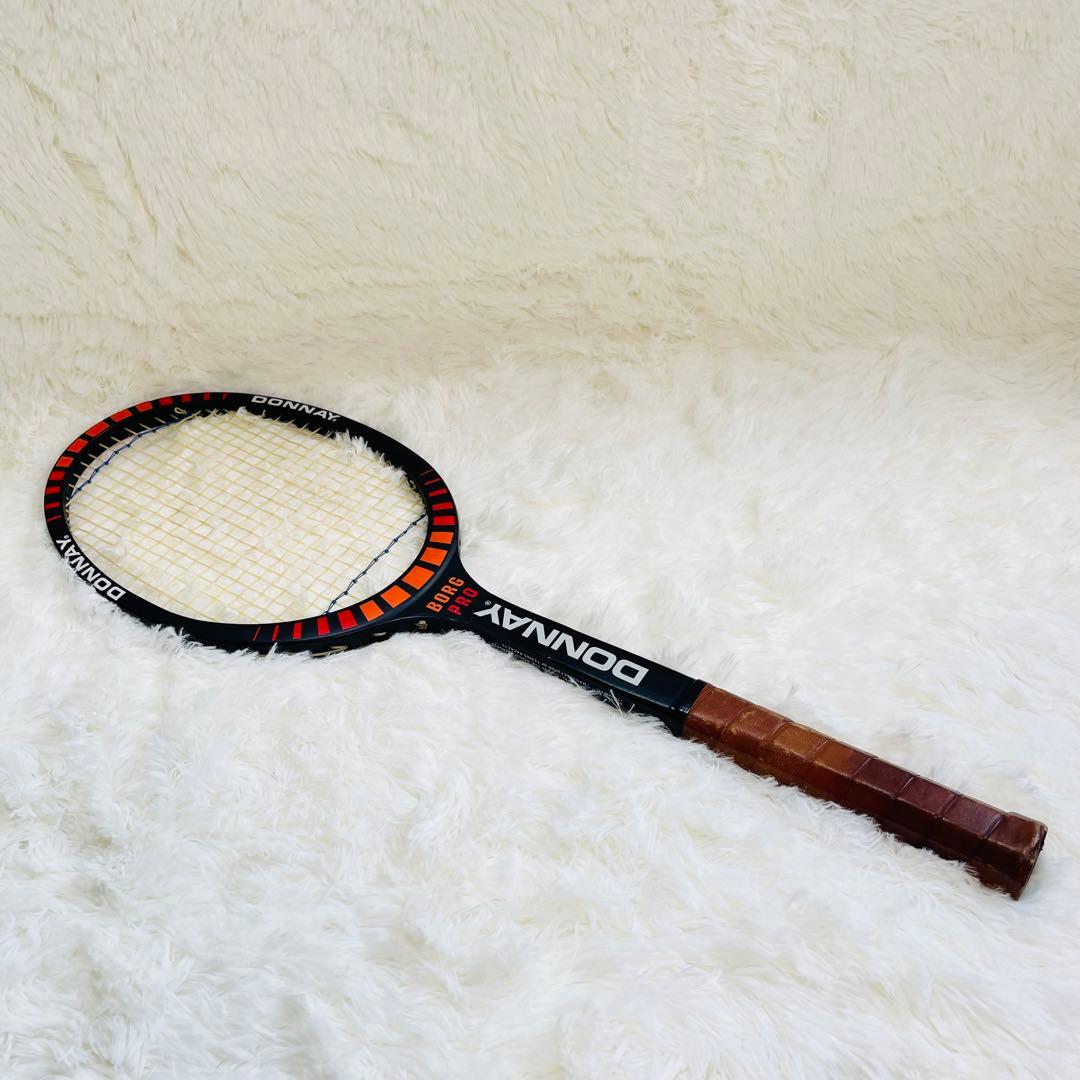 ヴィンテージ　ラケット　donnay borg pro ドネー　ボルグ　プロ