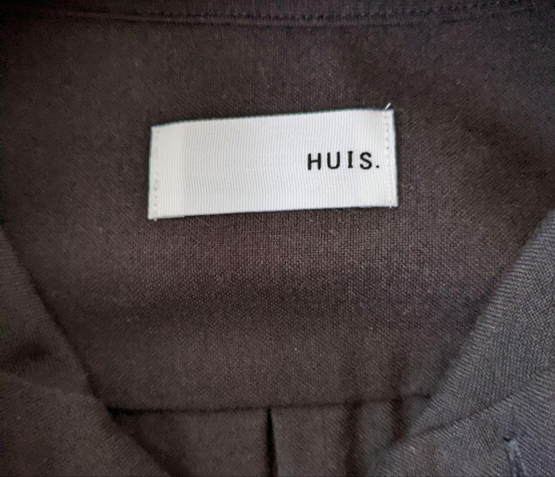 HUIS遠州織物 スヴィンオックス　ノーカラージャケット010