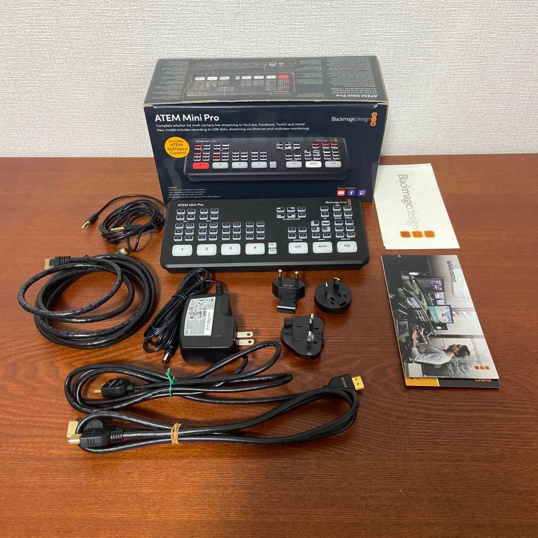 ATEM Mini Pro ビデオスイッチャー