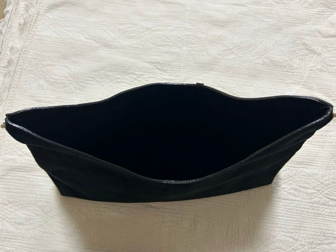 GUCCI グッチ ワンショルダーバッグ トート スエード ポーチ付き ブラック