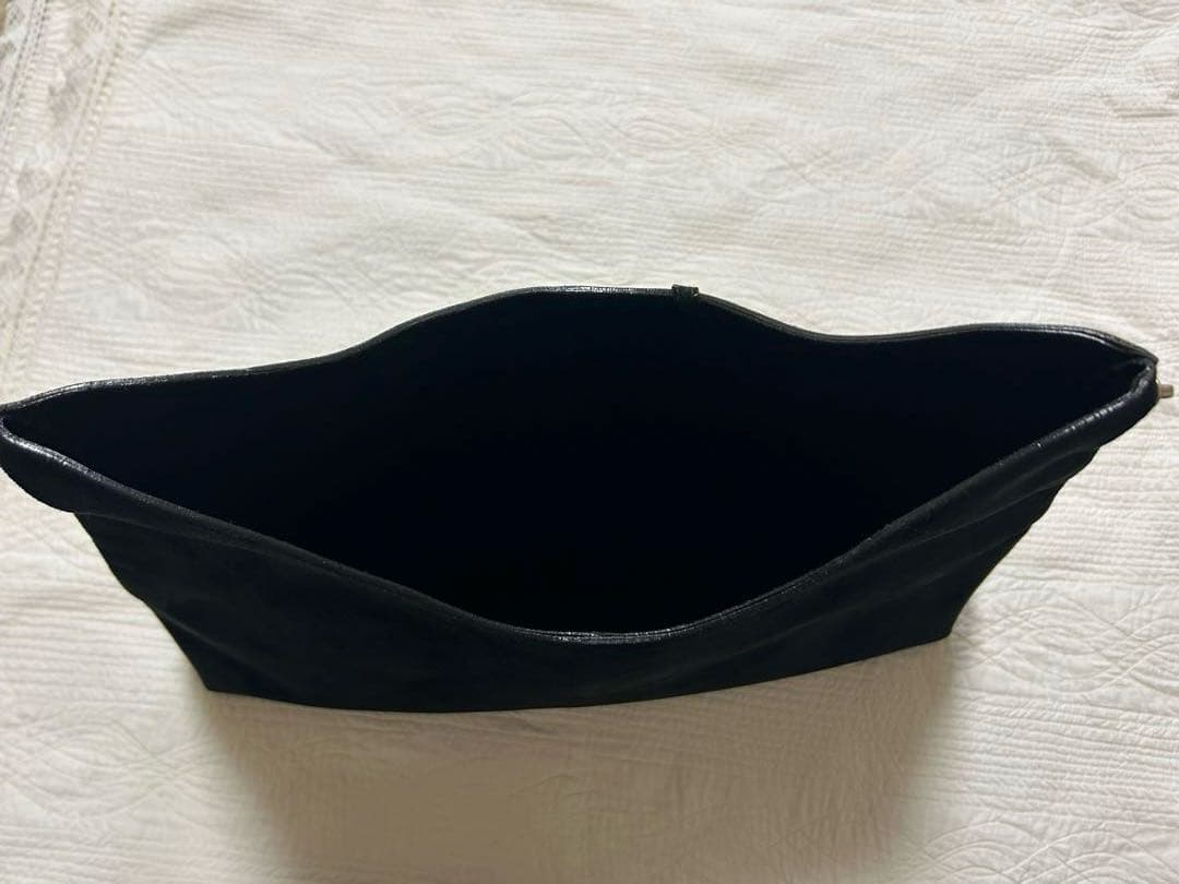 GUCCI グッチ ワンショルダーバッグ トート スエード ポーチ付き ブラック