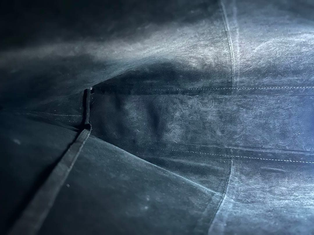 GUCCI グッチ ワンショルダーバッグ トート スエード ポーチ付き ブラック