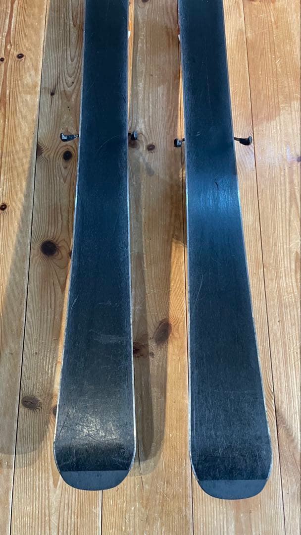 ロシニョールスキー板子供ジュニアkidsキッズ120cmセットストックオレンジ