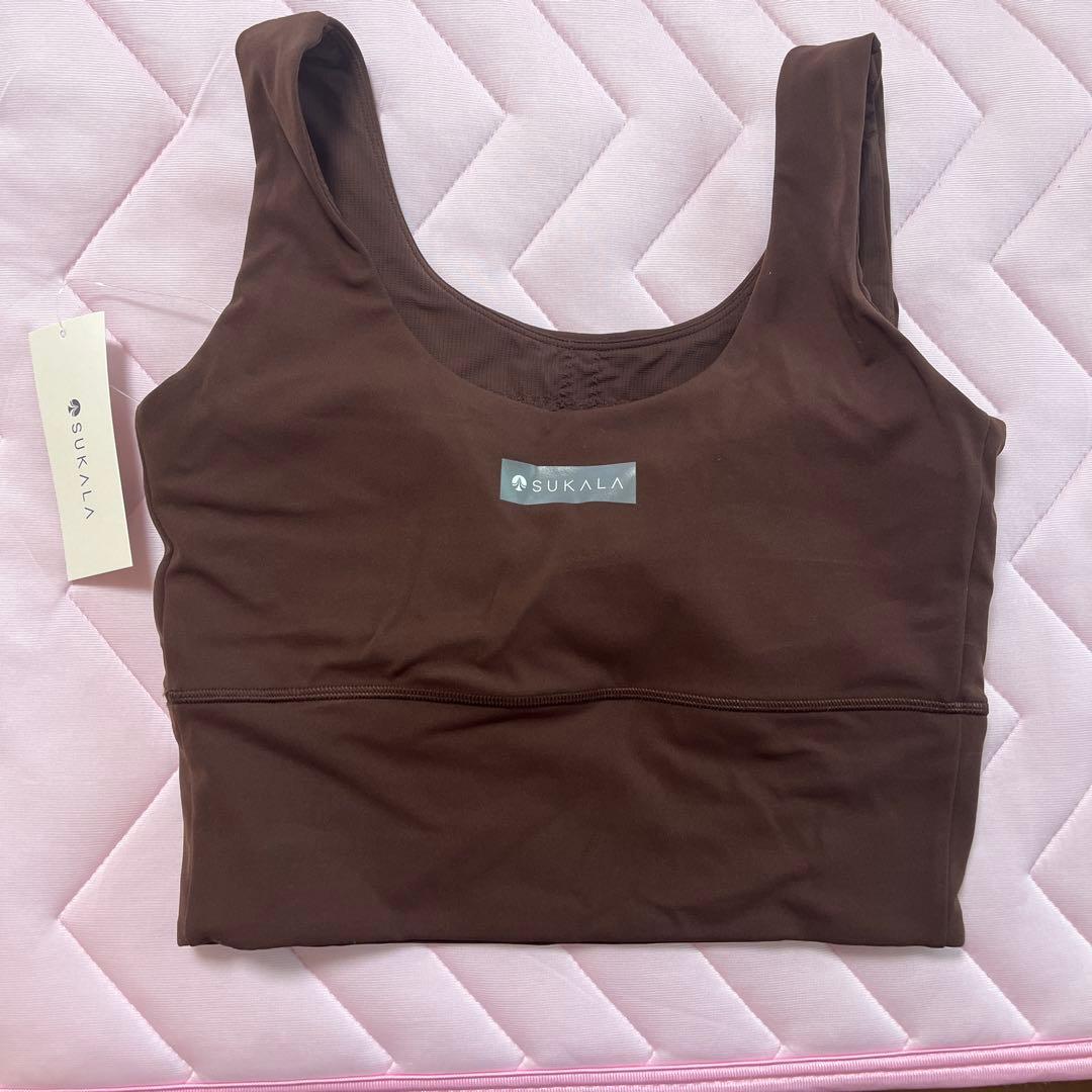 SUKALA プレミアムフィットスクープドネックブラトップS LAVA