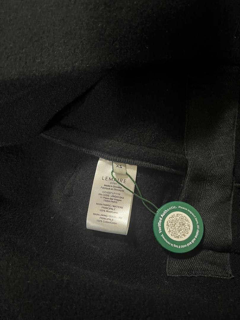 ジャケット・アウター 24AW LEMAIRE Wrap Coat