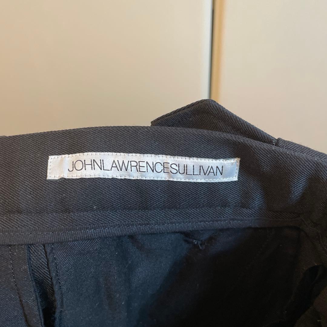 JOHN LAWRENCE SULLIVANウールギャバディントレンチトラウザー
