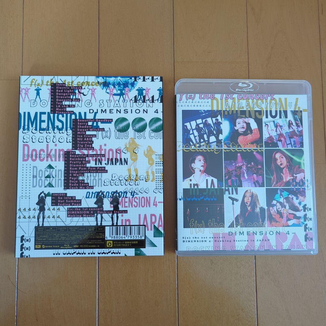 f(x) CD3点 コンサートDVD DIMENSION 4　トレカ付き
