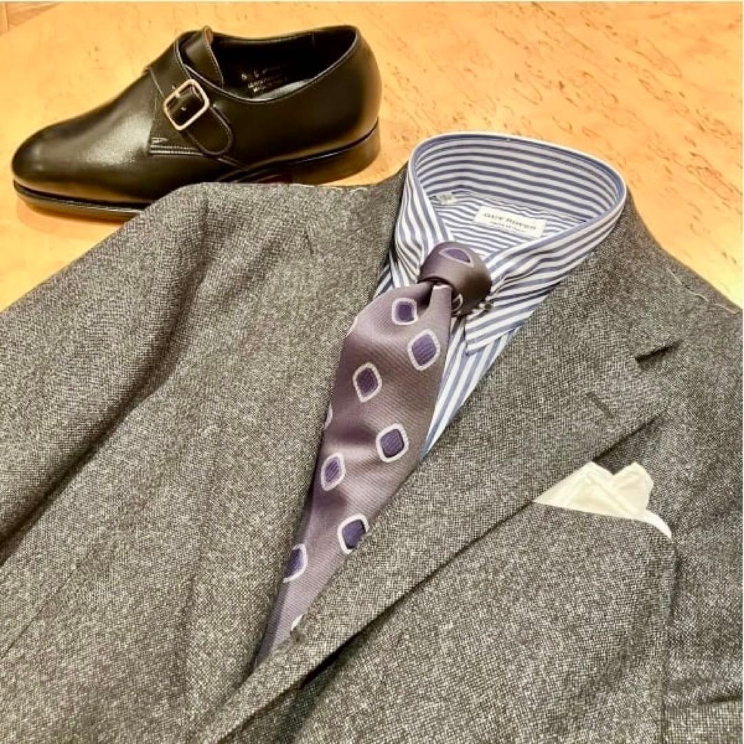 ジ*ク様 25AW Seaward & Stearn × BEAMS F 小紋柄