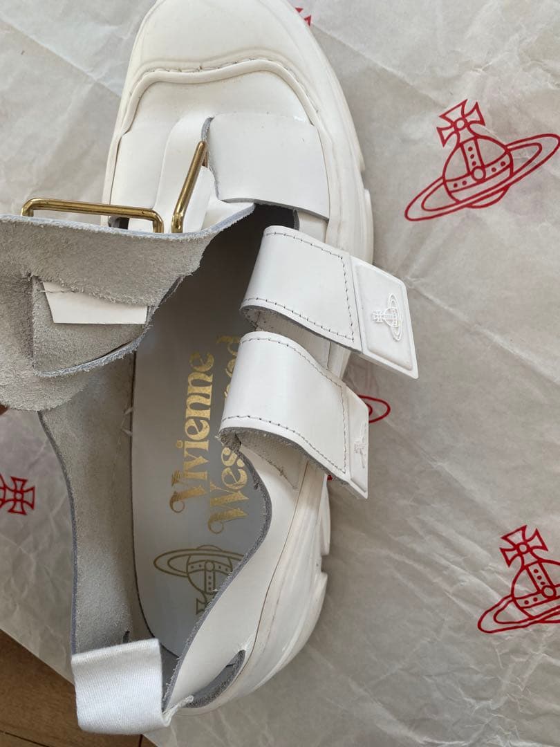 ヴィヴィアンウエストウッド　レザーサンダルスニーカー