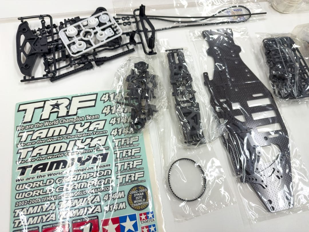 タミヤ 1/10 TRF414M ワールドチャンピオンレプリカシャーシキット