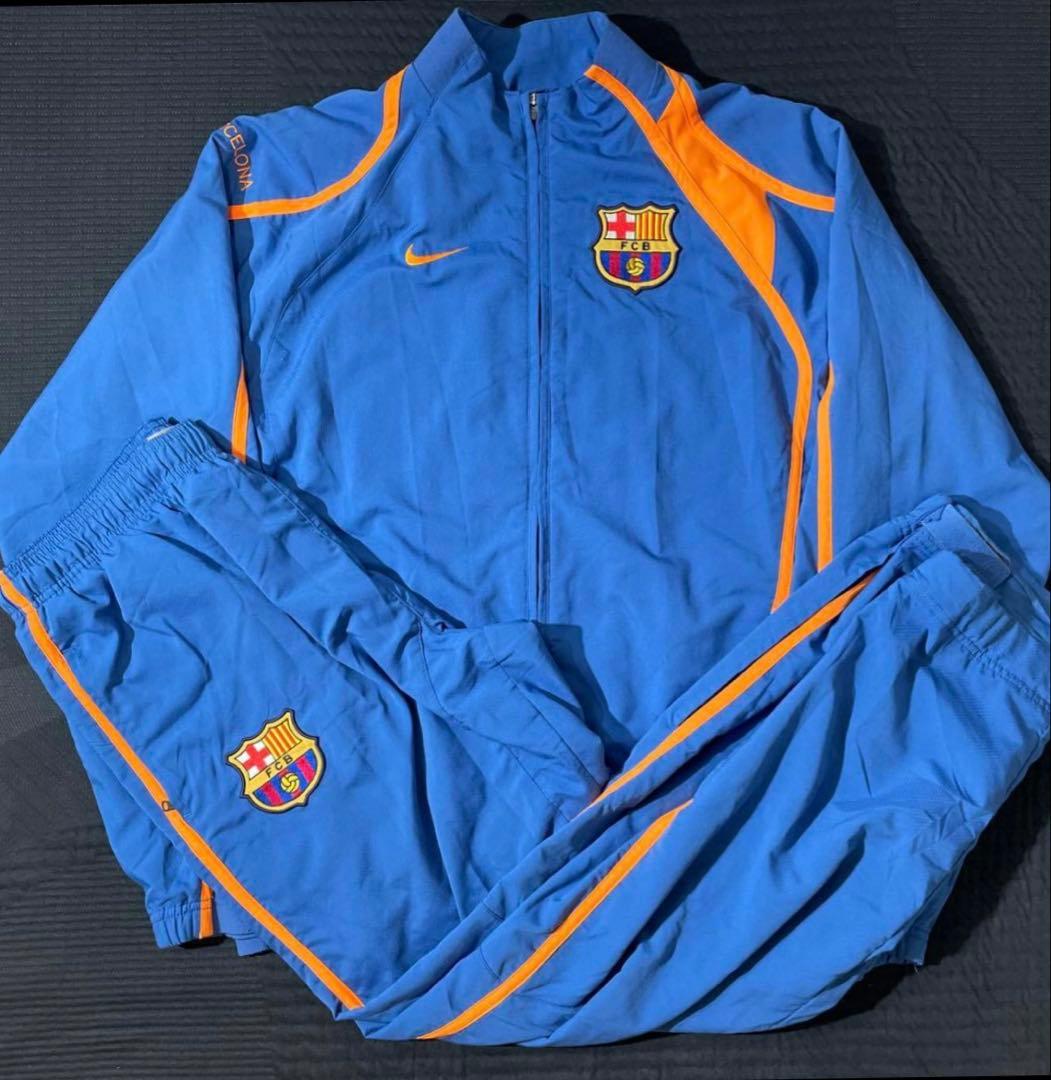 超希少 09/10 fc Barcelona tracksuit 上下セット　M