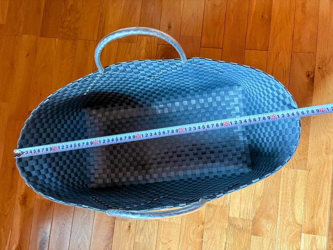 weeksdays ベトナムのかご　XL・XSサイズ　シルバー 2個セット